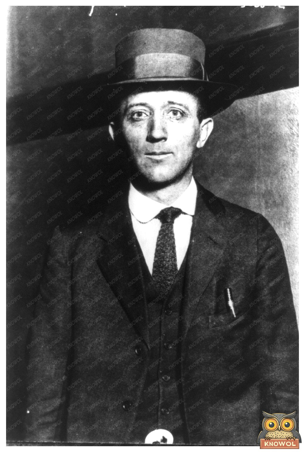 Iconic Portrait of Labor Leader William Zebulon Foster