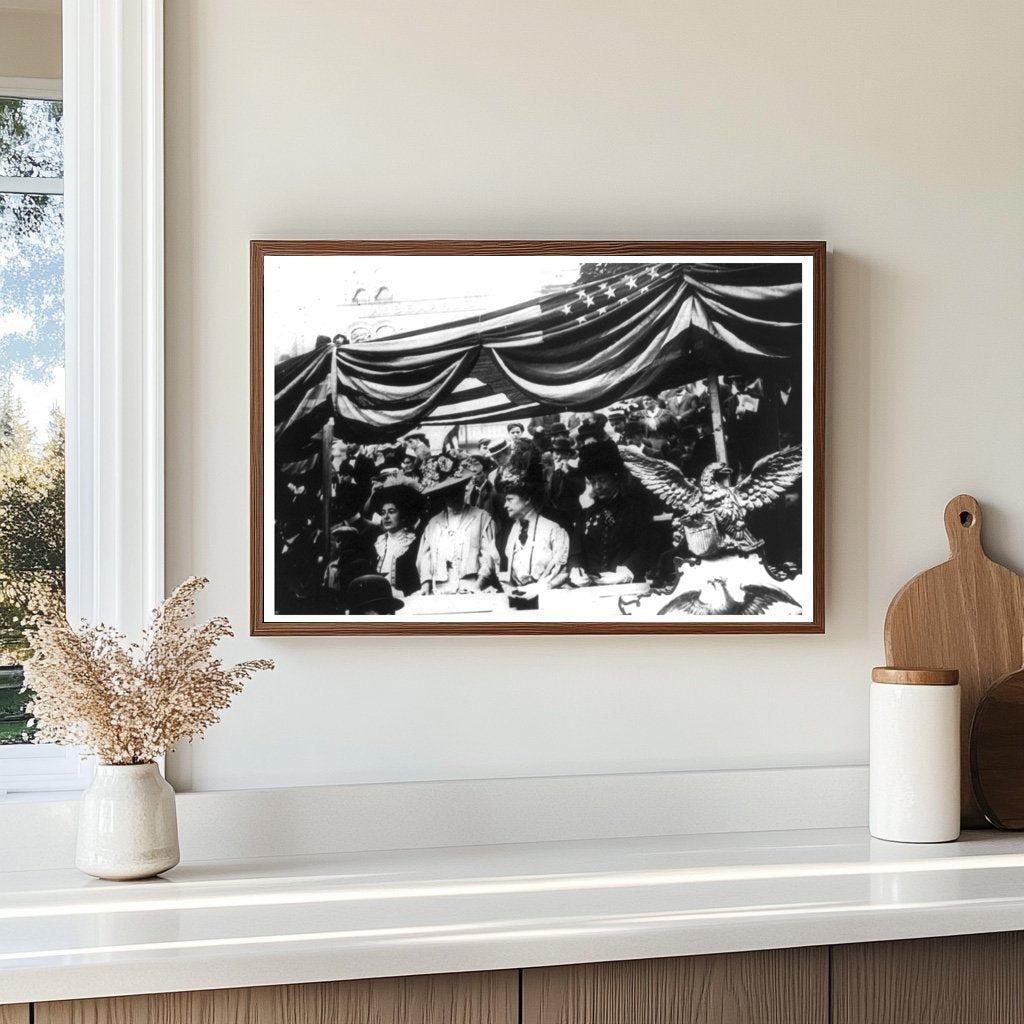 1908 NYC Horse Parade: Spectators and Urban Life