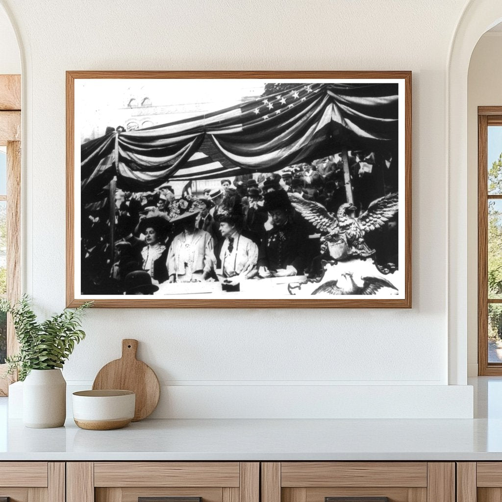 1908 NYC Horse Parade: Spectators and Urban Life