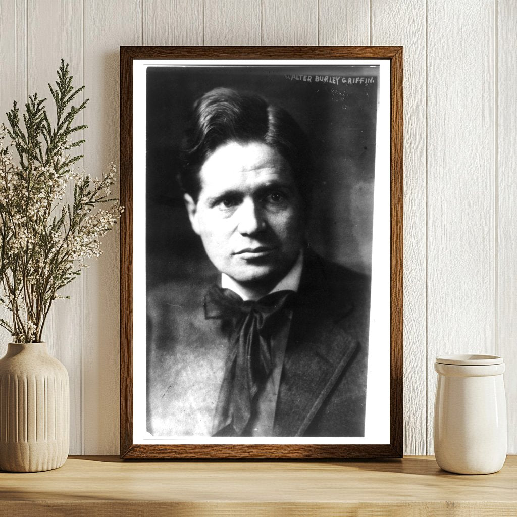 Visionary Architect Walter Burley Griffin in Historic Captur