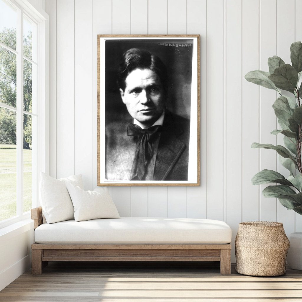 Visionary Architect Walter Burley Griffin in Historic Captur