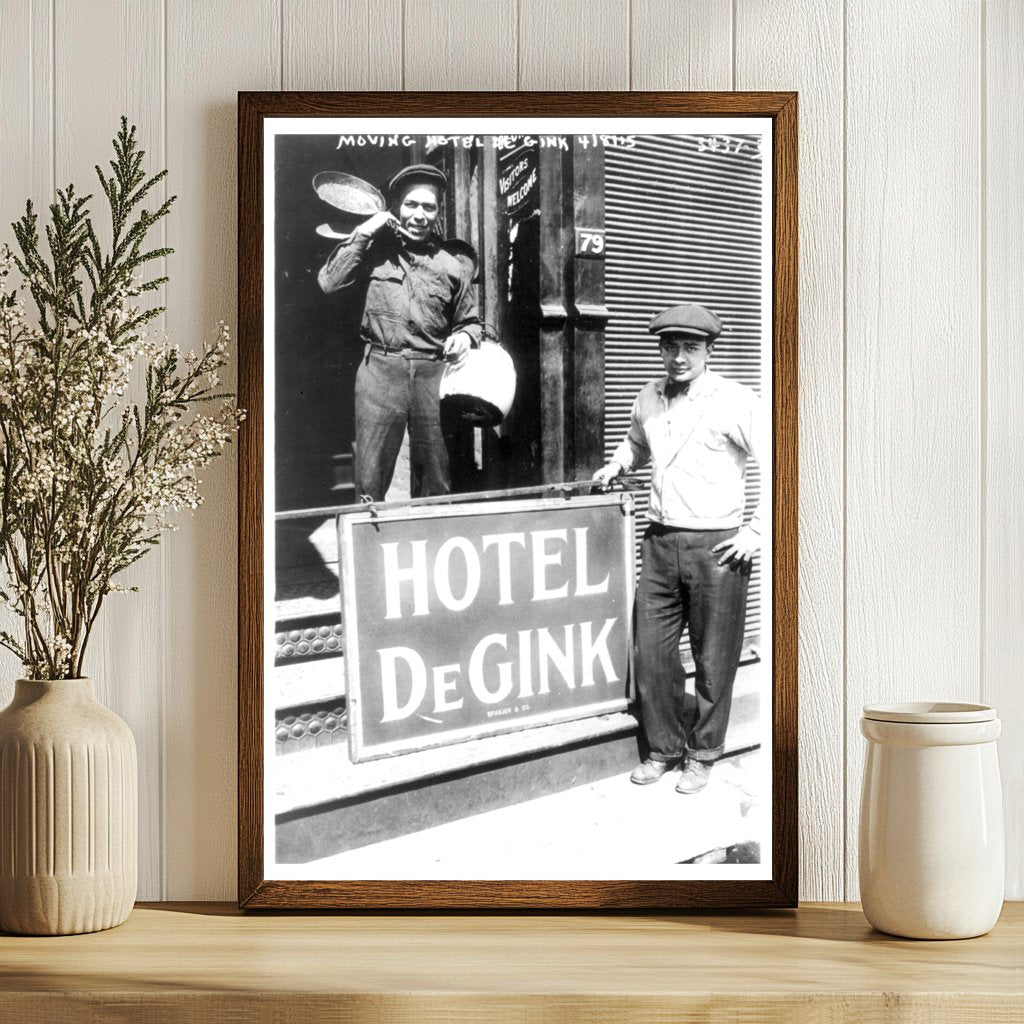 Historic 1915 Hotel DeGink Relocation in Urban Landscape