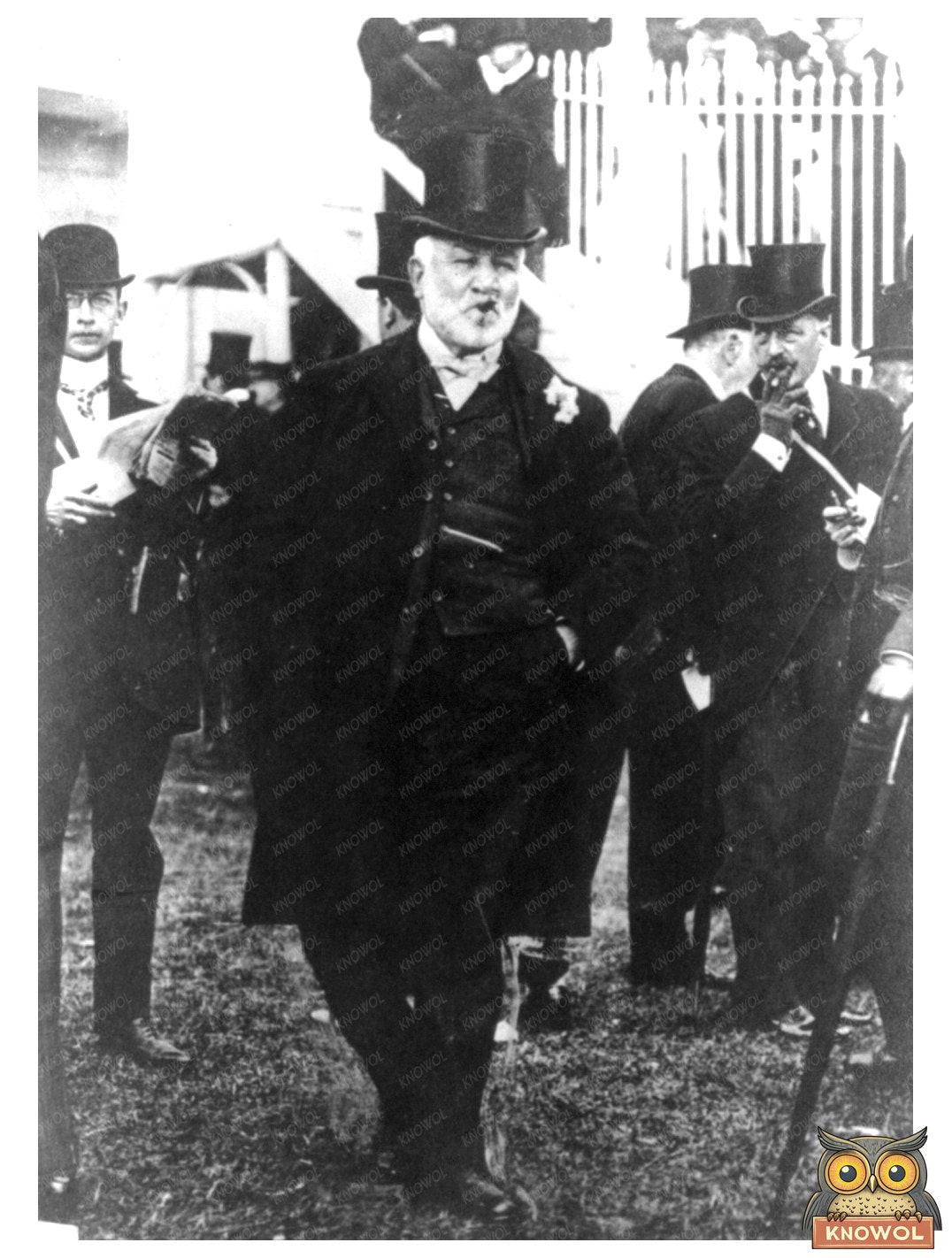 Historic Portrait of Tammany Hall Leader in NYC