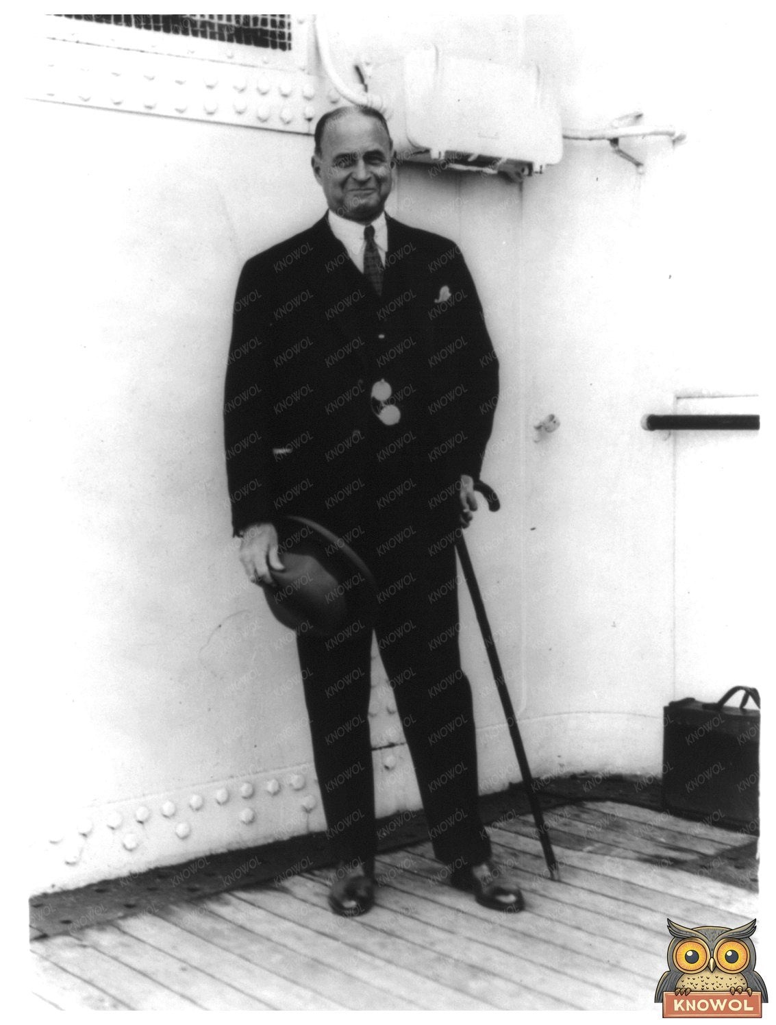 1928 Portrait of an Admirable Navy Leader