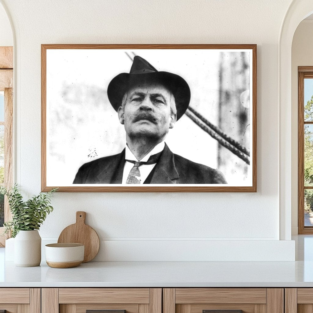 1910 Portrait of a Pioneering Journalist and Explorer