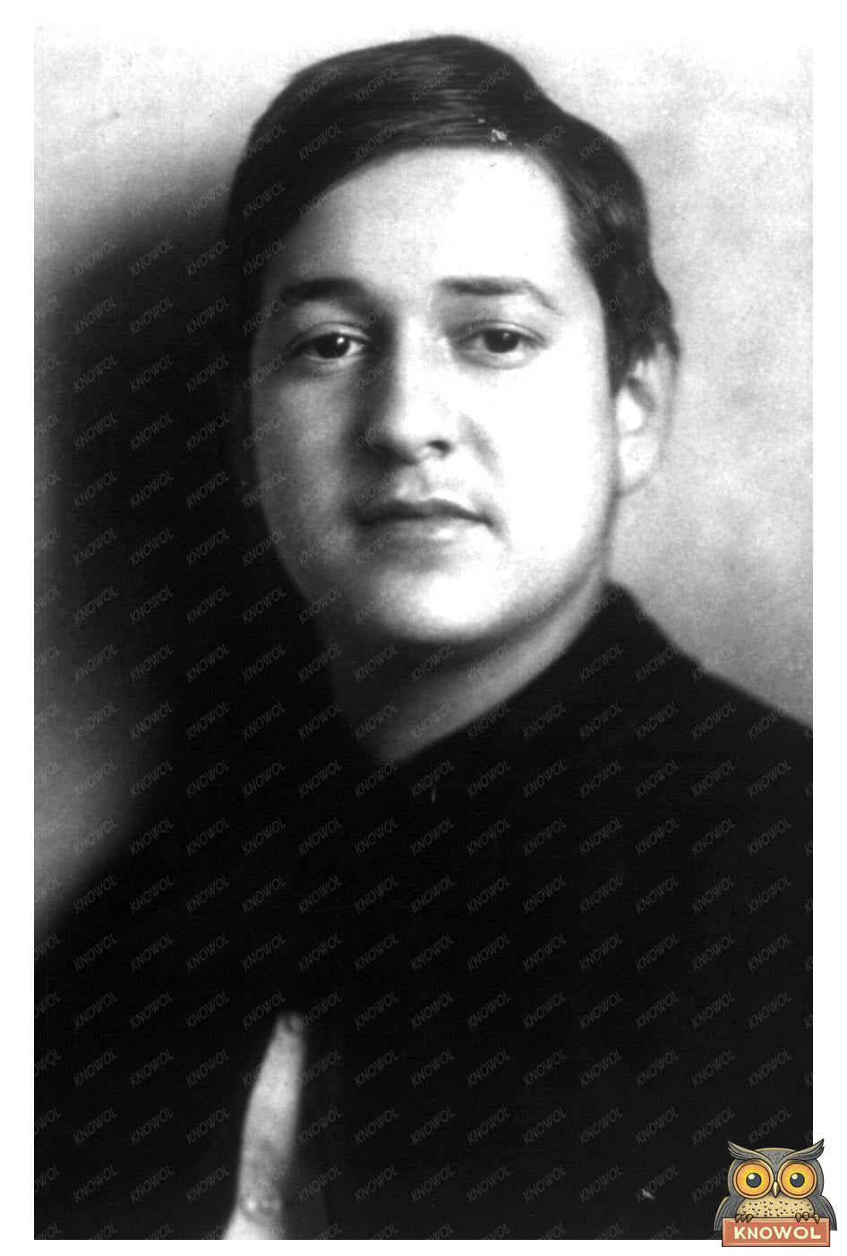 Timeless Bust Portrait of Composer Erich Wolfgang Korngold