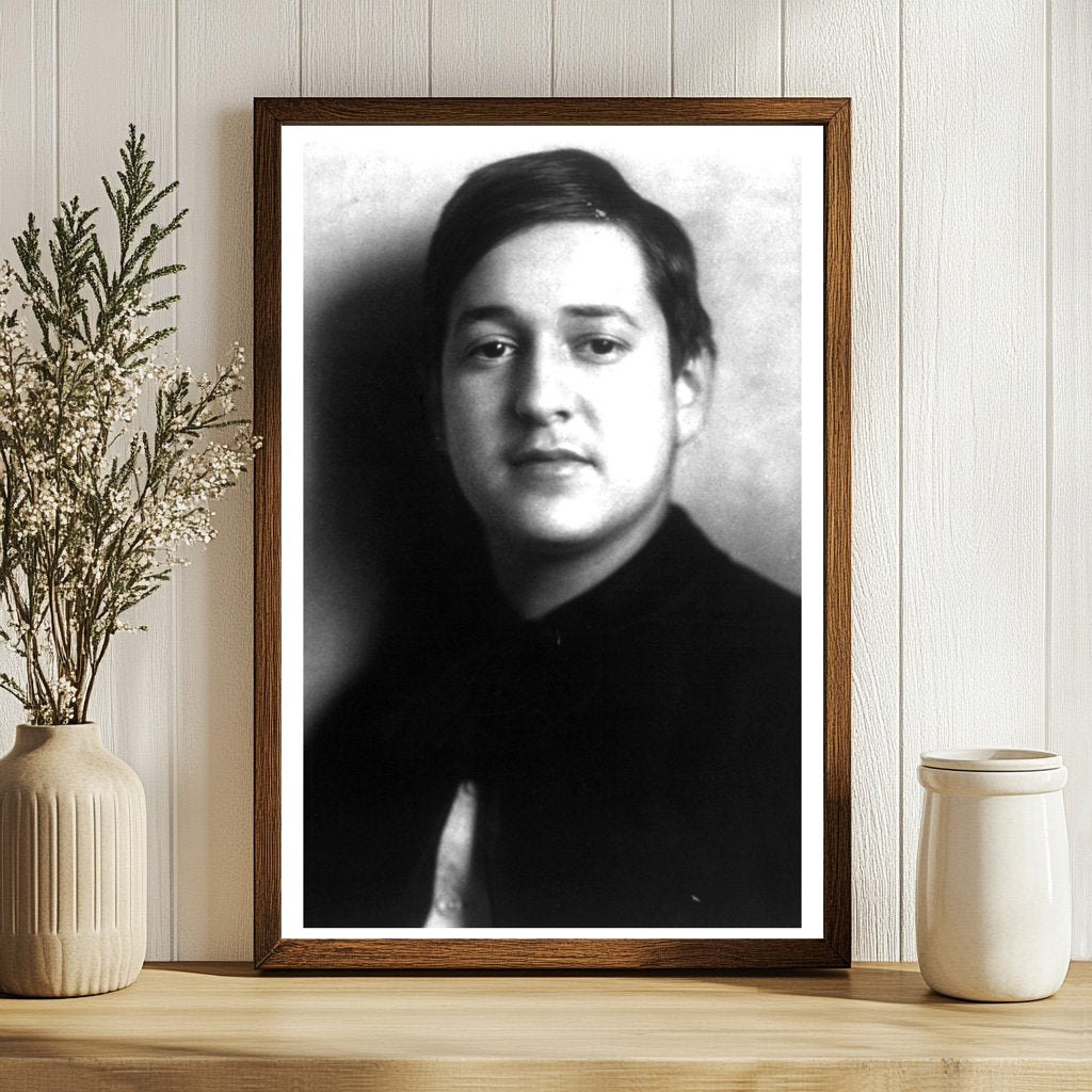 Timeless Bust Portrait of Composer Erich Wolfgang Korngold