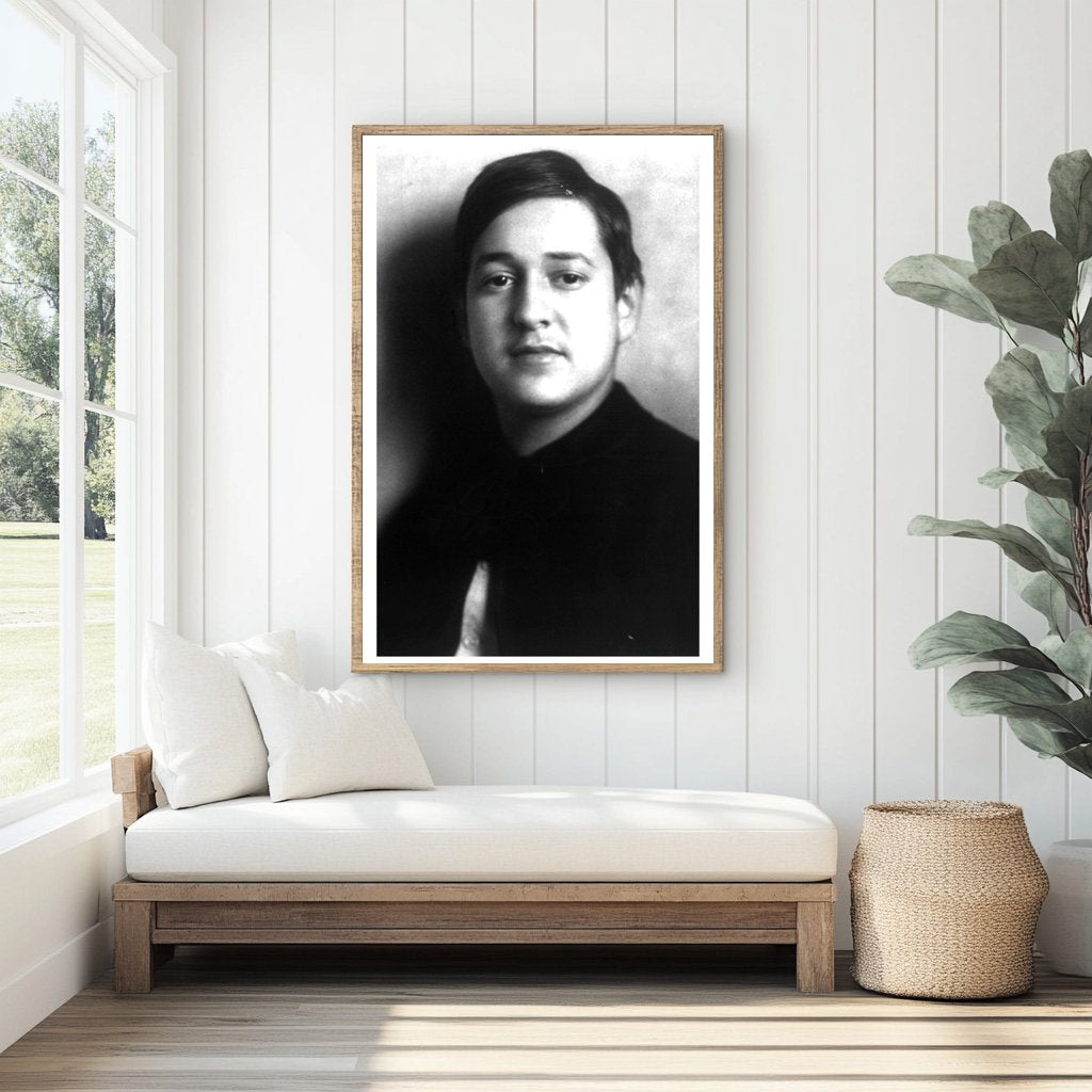 Timeless Bust Portrait of Composer Erich Wolfgang Korngold