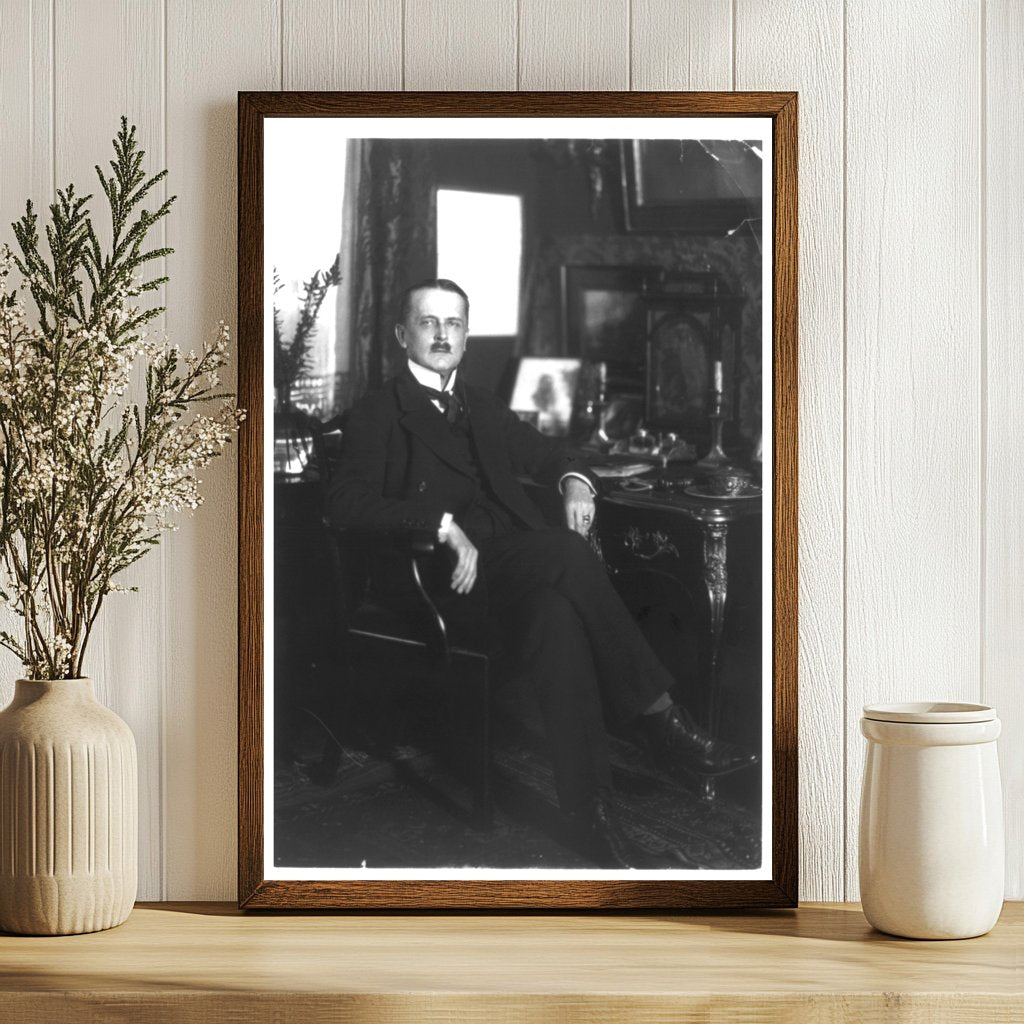 Count Brockdorff-Rantzau: 1924 Political Portrait