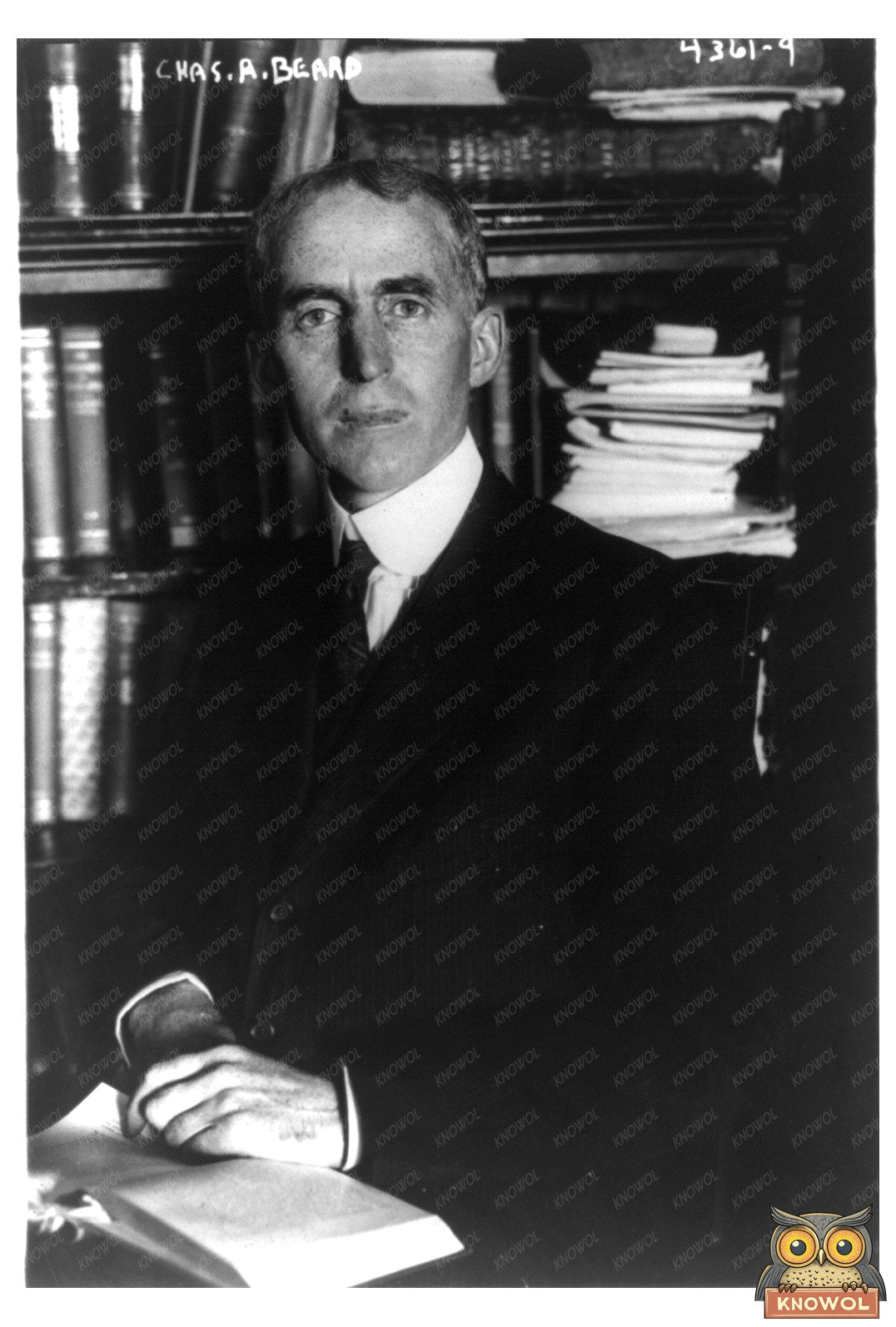 Thoughtful Historian Portrait: Charles A. Beard, 1917