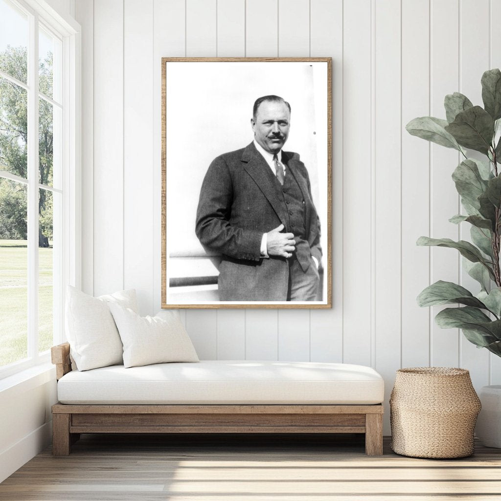 Distinguished Portrait of Early 20th Century Politician