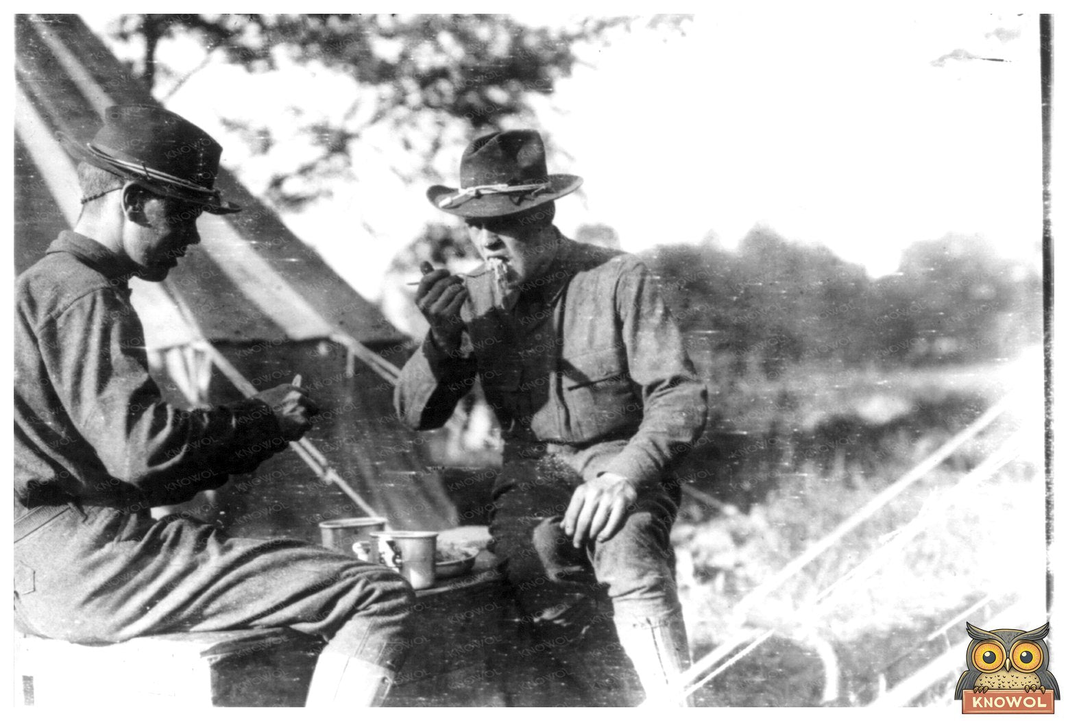 1916 Bronx Soldiers Picnic: N.Y. National Guard Life