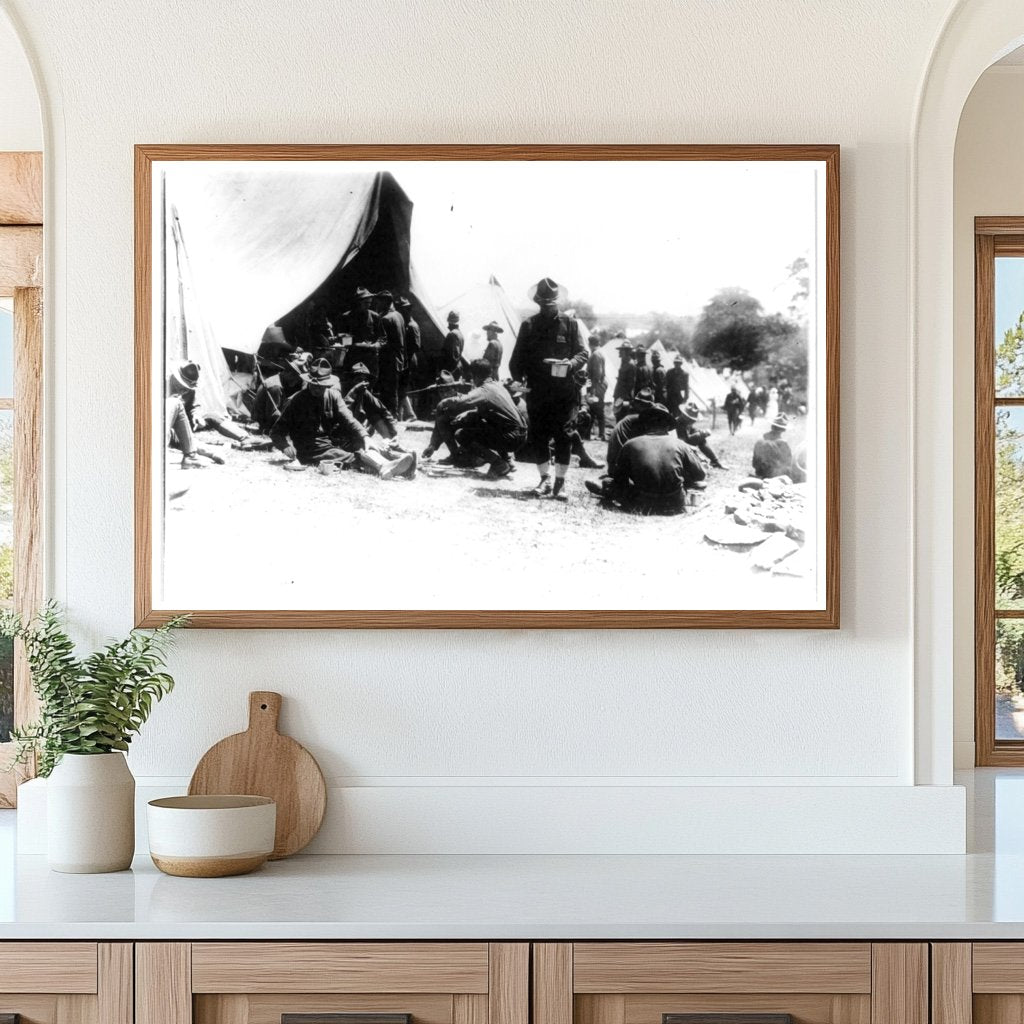 1916 New York National Guard Units on Duty Prep