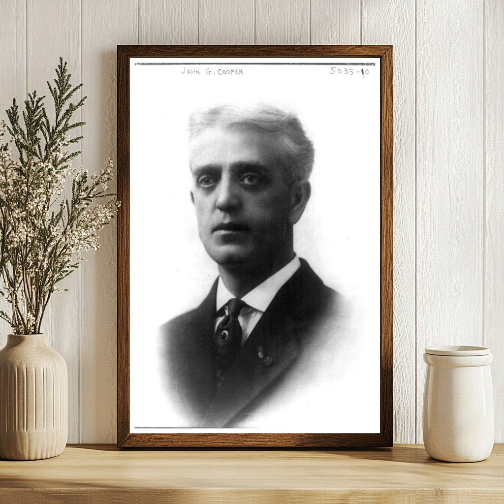 Vintage Bust Portrait of John Gordon Cooper, 1872-1955