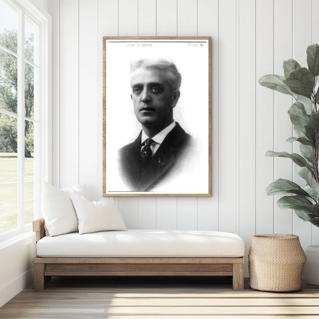 Vintage Bust Portrait of John Gordon Cooper, 1872-1955