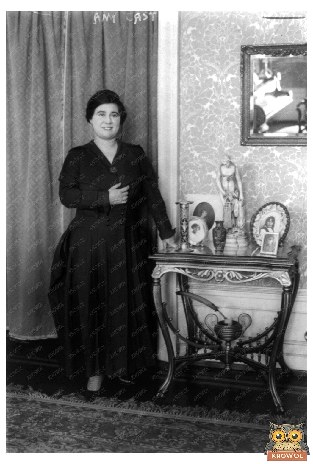 Elegant Full-Length Portrait of Australian Singer Amy Castle