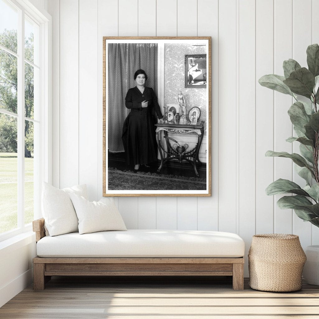 Elegant Full-Length Portrait of Australian Singer Amy Castle
