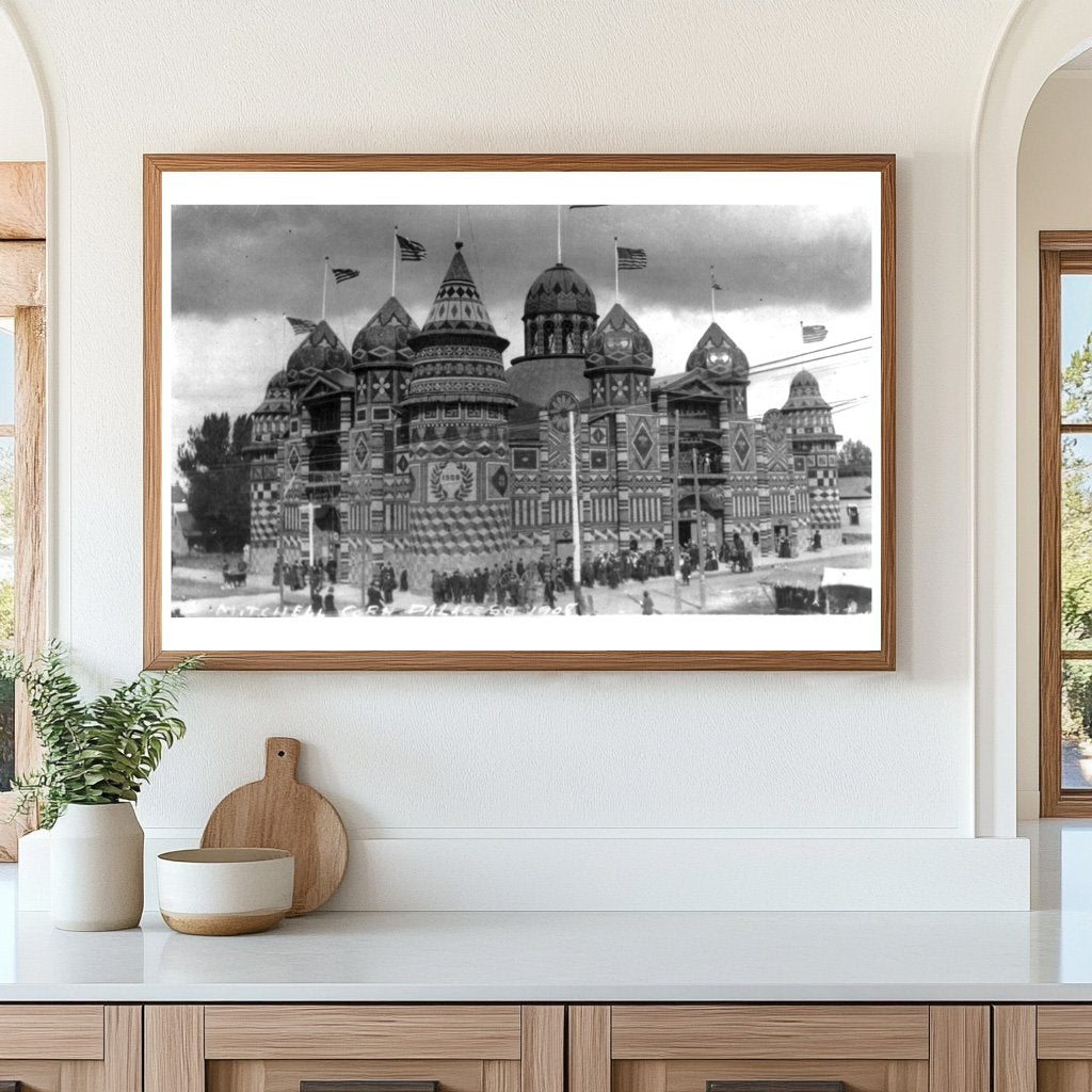 1908 Historic View of Mitchells Iconic Corn Palace