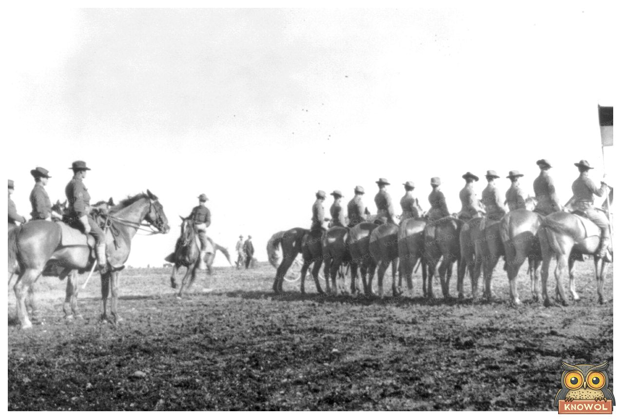 1911 Cavalry Troops Formally Assembled at Fort Sam