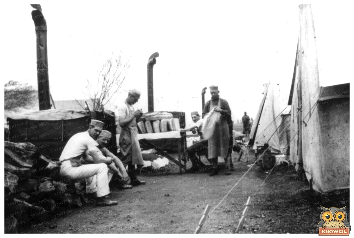 1911 Portable Army Bake Shop at Fort Sam Houston