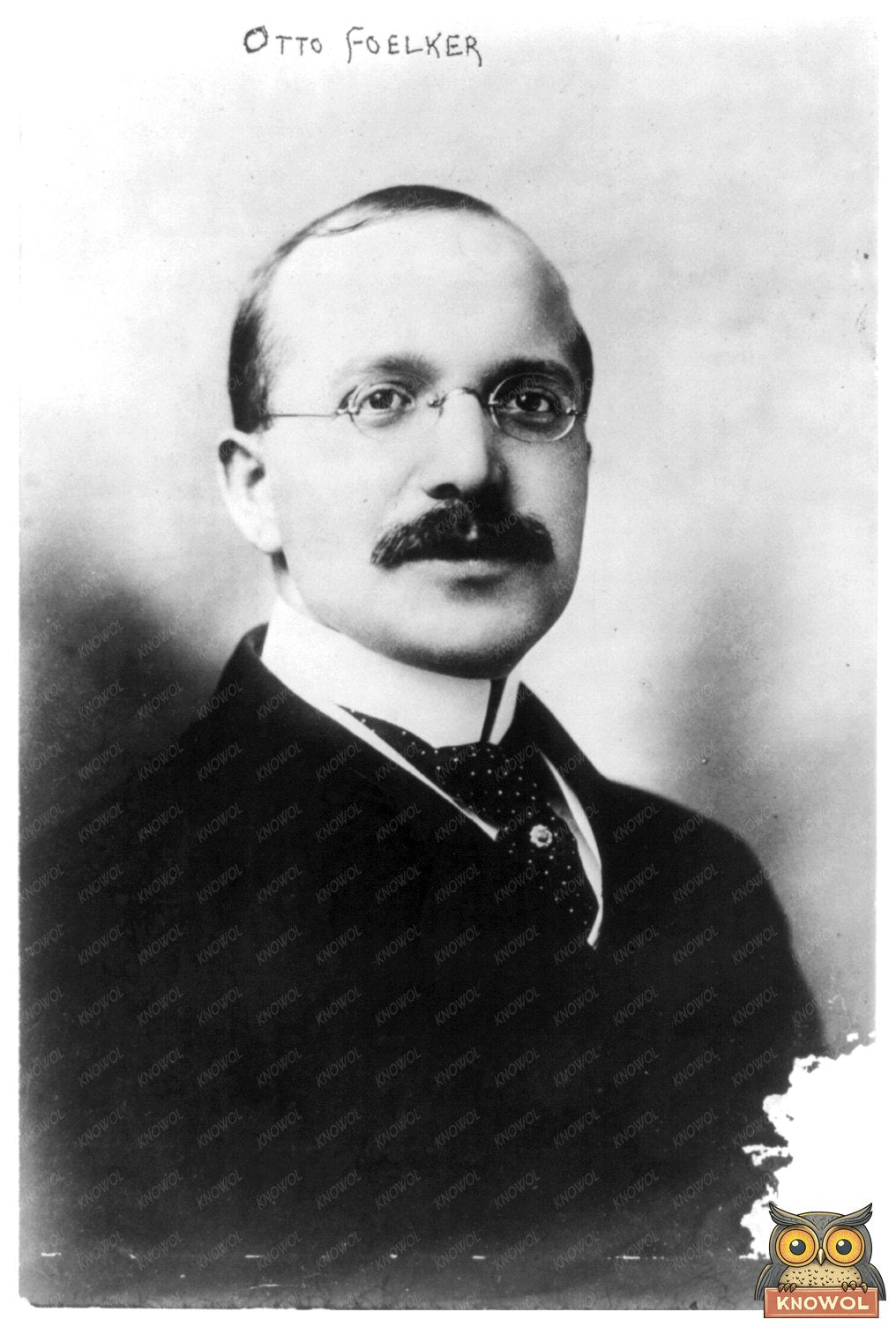 Vintage Portrait of New York Congressman Otto Foelker