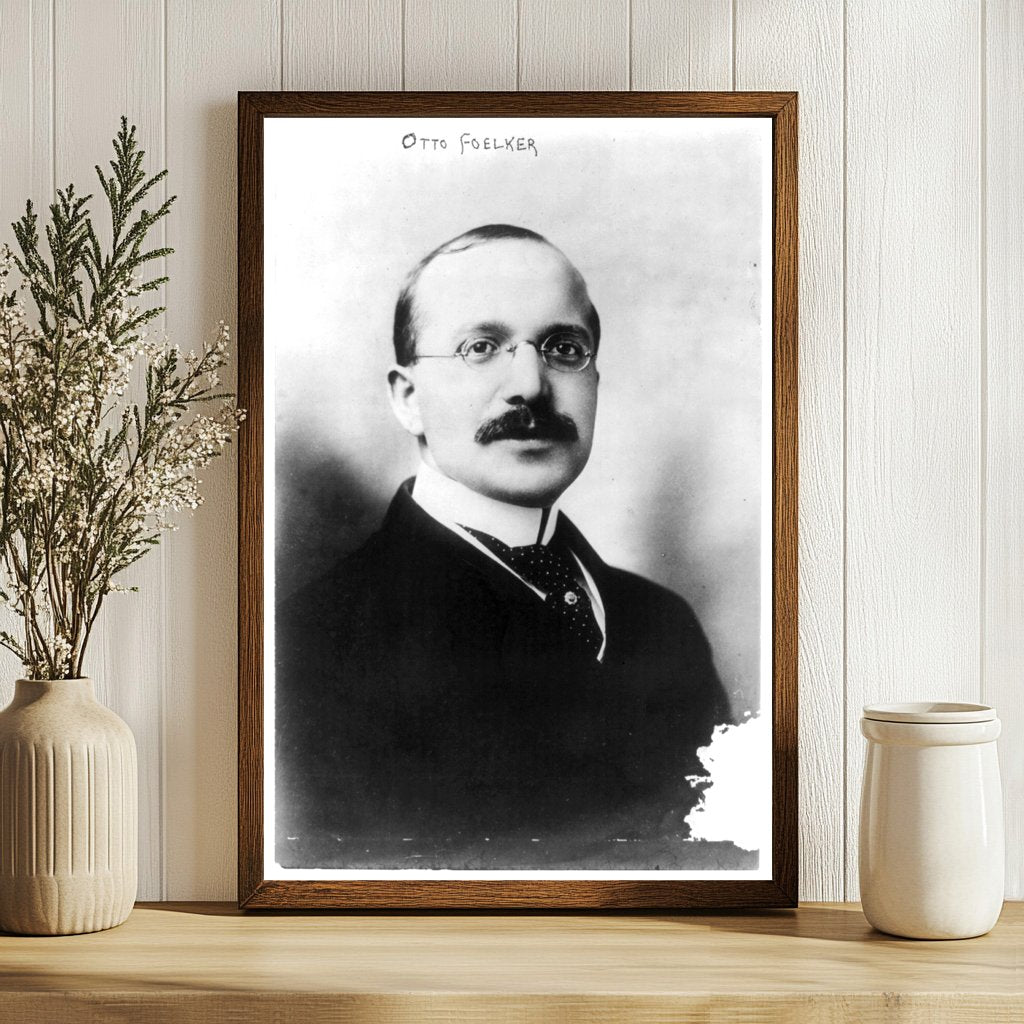 Vintage Portrait of New York Congressman Otto Foelker