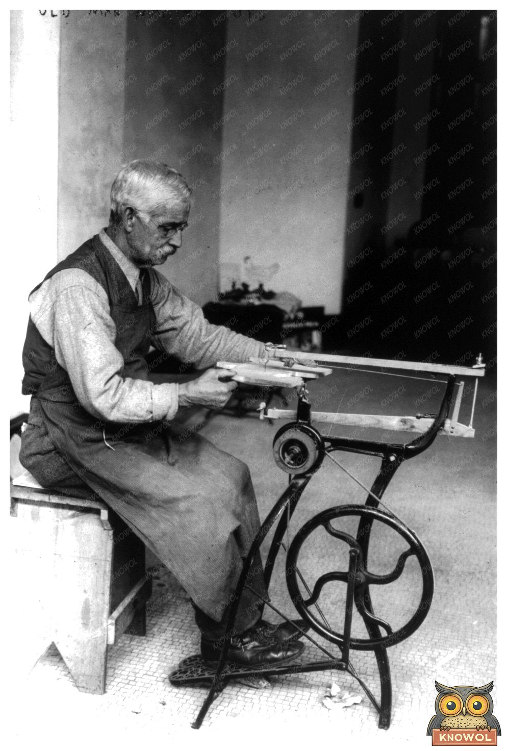 1916 Vintage Charm: Old Mens Toy Shop, NYC