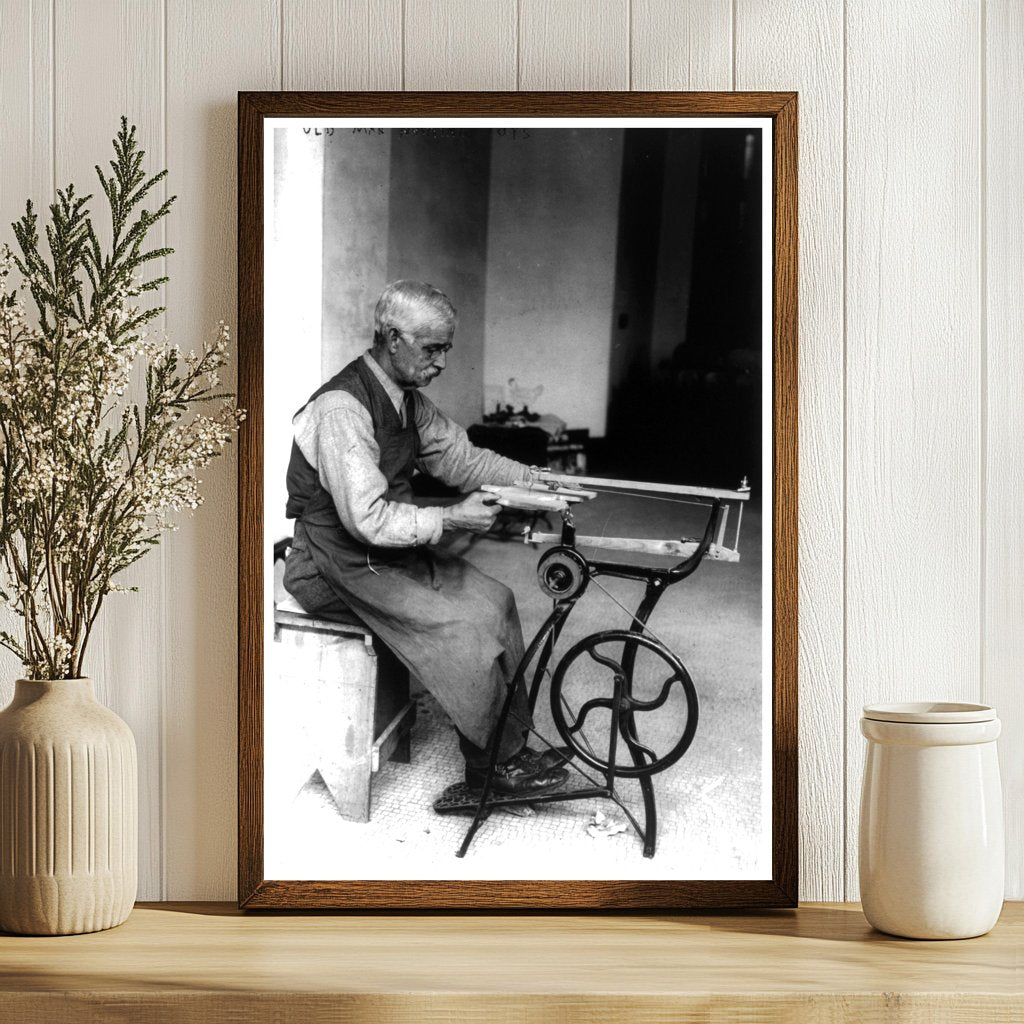 1916 Vintage Charm: Old Mens Toy Shop, NYC