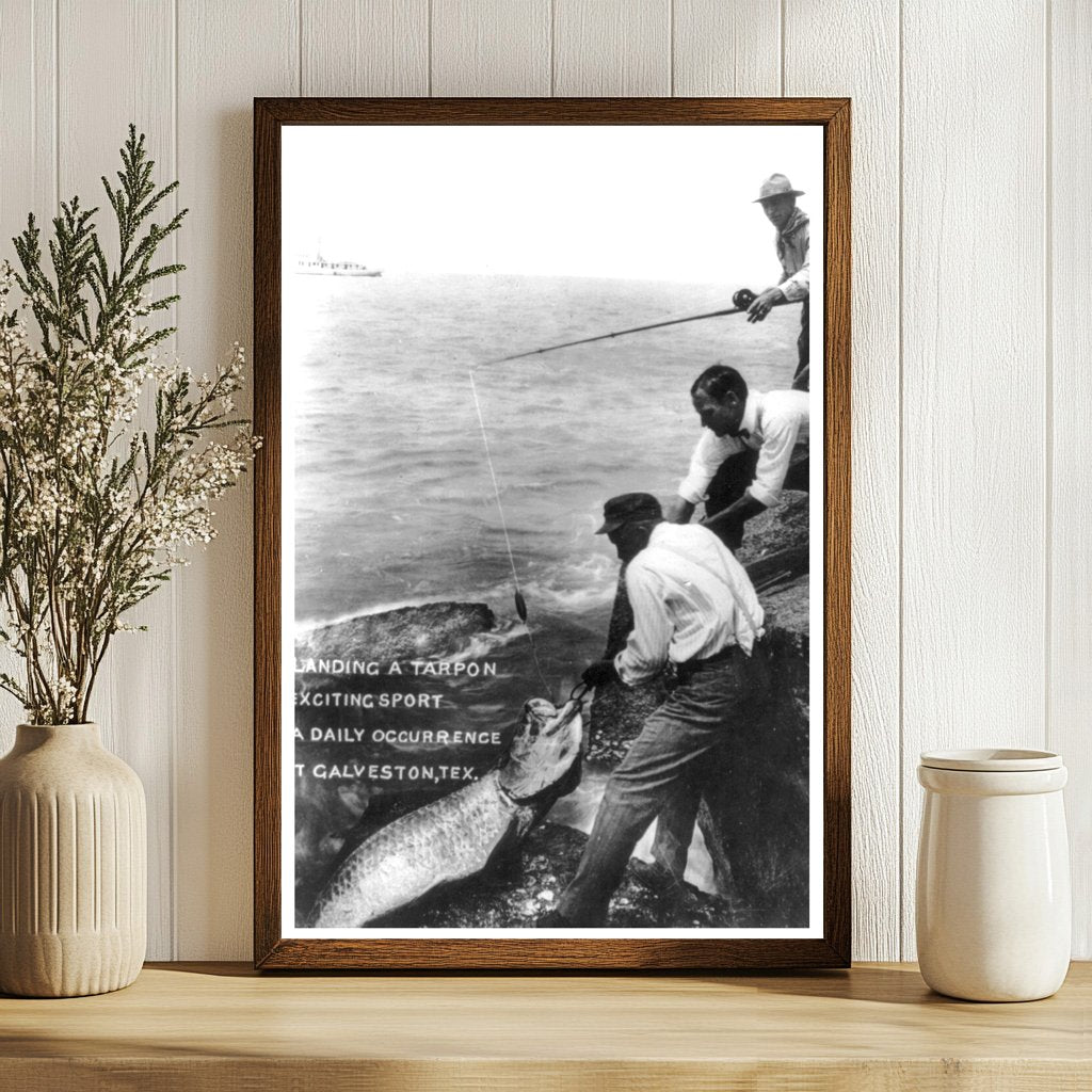 Historic Galveston Angler Triumphs Over Majestic Tarpon