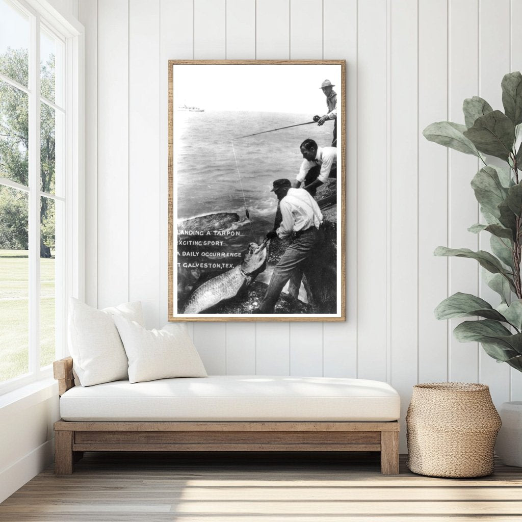 Historic Galveston Angler Triumphs Over Majestic Tarpon