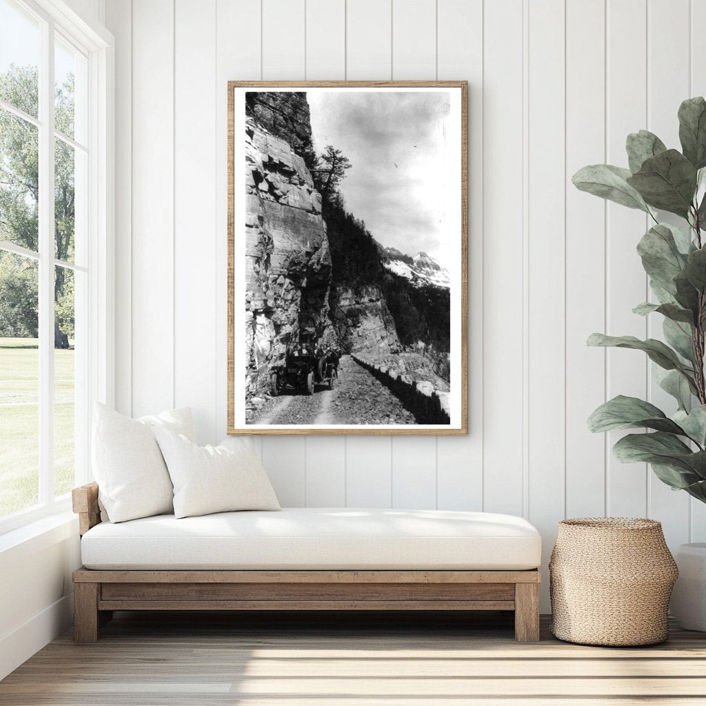 1920s Glacier National Park: Majestic Crystal Point Vista