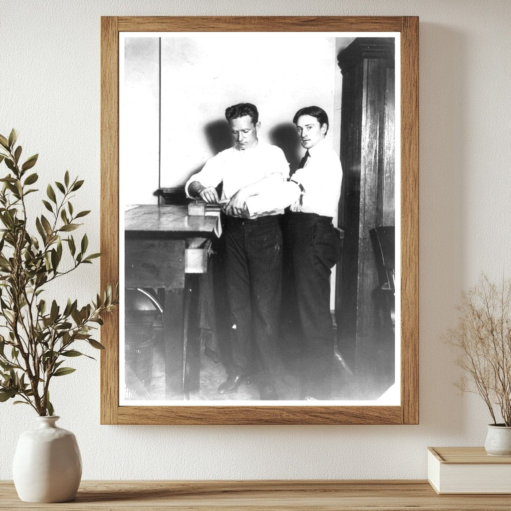 1908 NYC Police HQ: Bertillon Method in Action