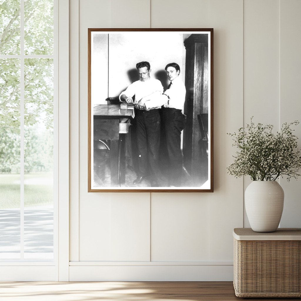 1908 NYC Police HQ: Bertillon Method in Action