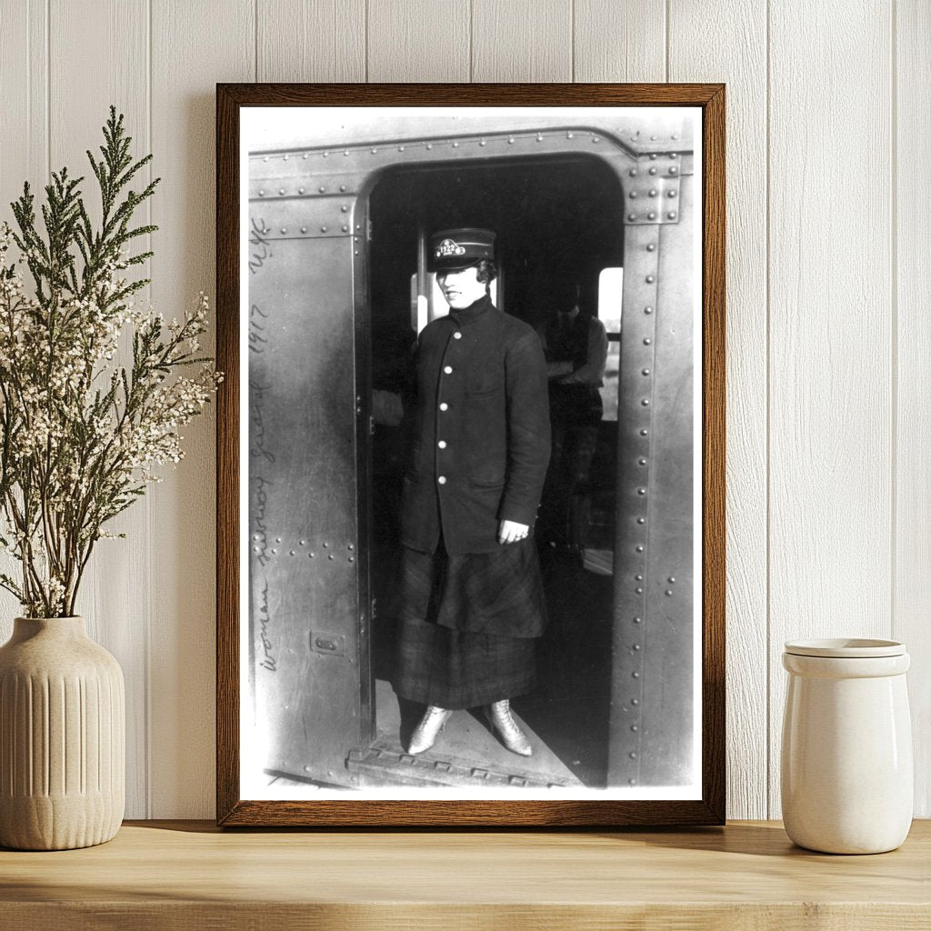 Empowered Women Subway Workers in 1917 NYC