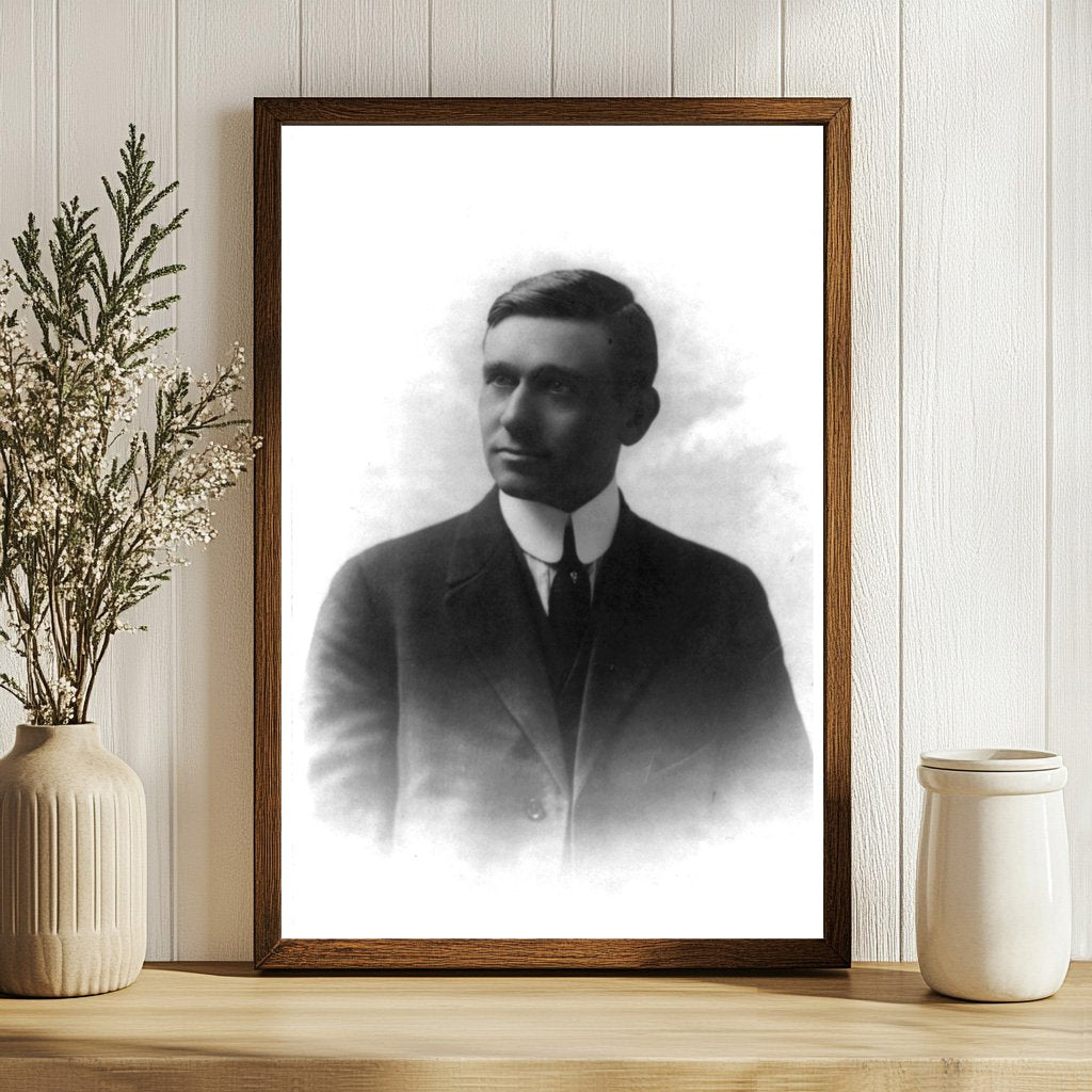 Historic Portrait of Dow H. Drukker, NJ Republican Leader