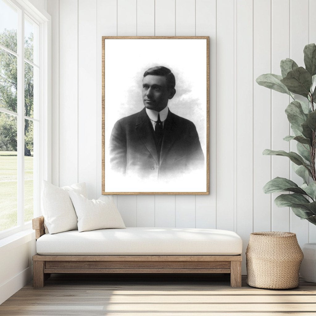 Historic Portrait of Dow H. Drukker, NJ Republican Leader