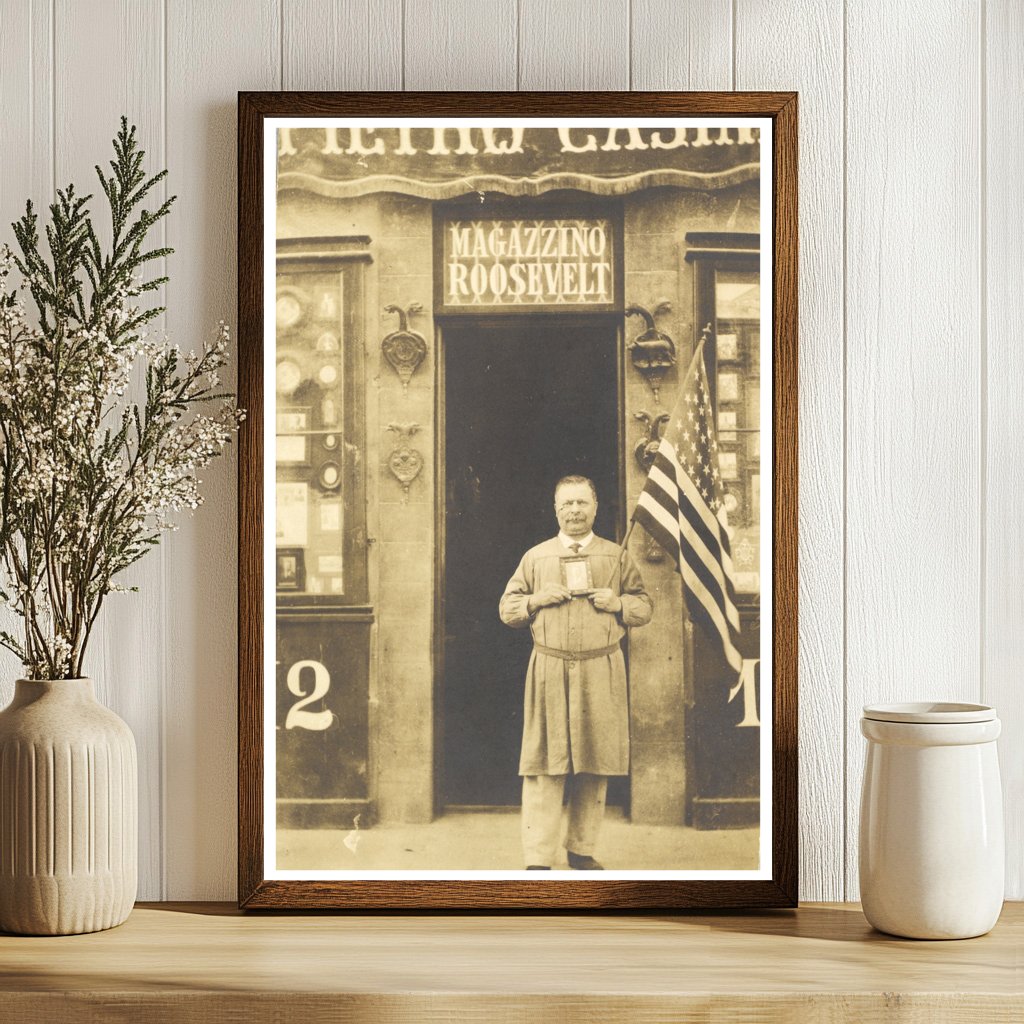 1915 Florence Portrait of Roosevelts Striking Double