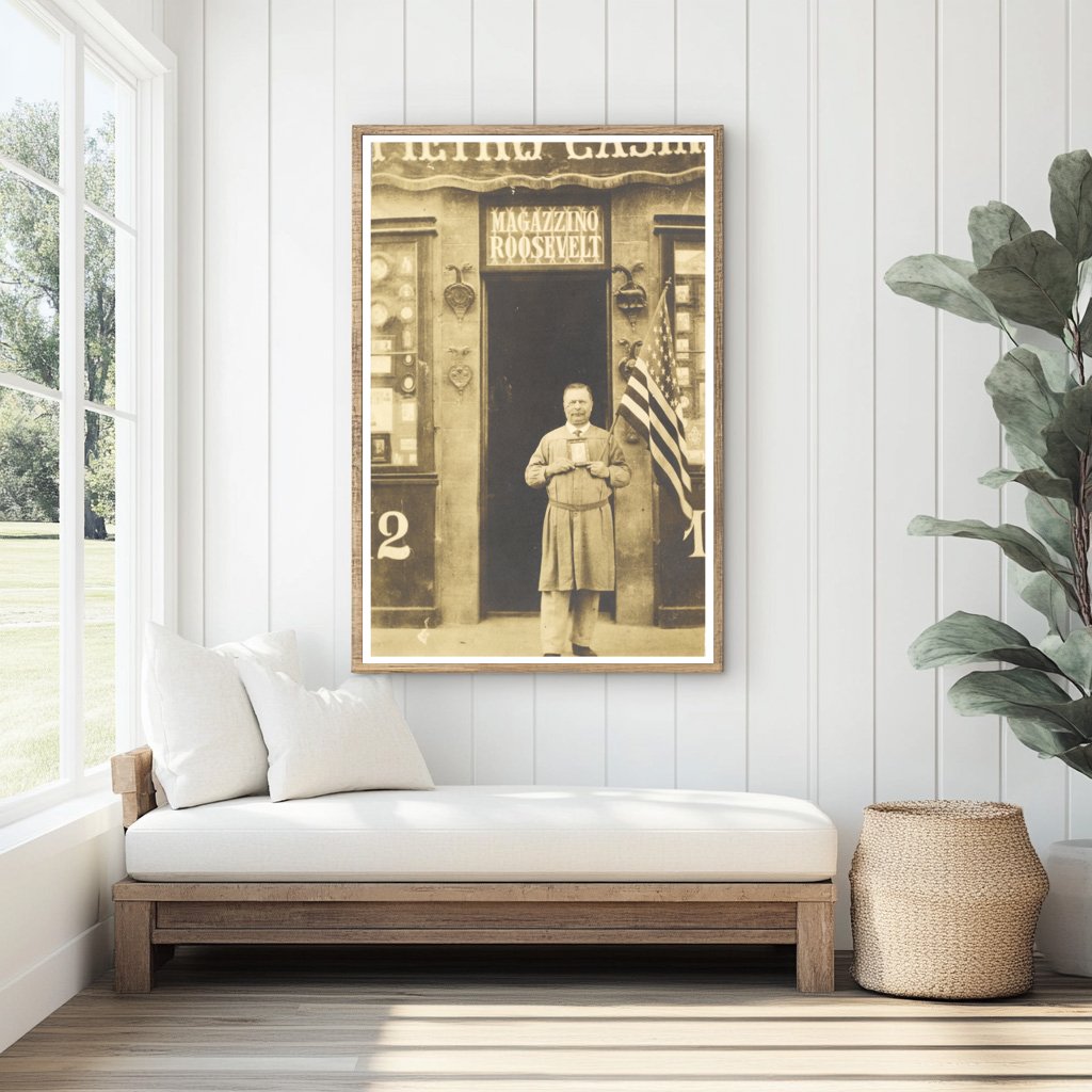 1915 Florence Portrait of Roosevelts Striking Double