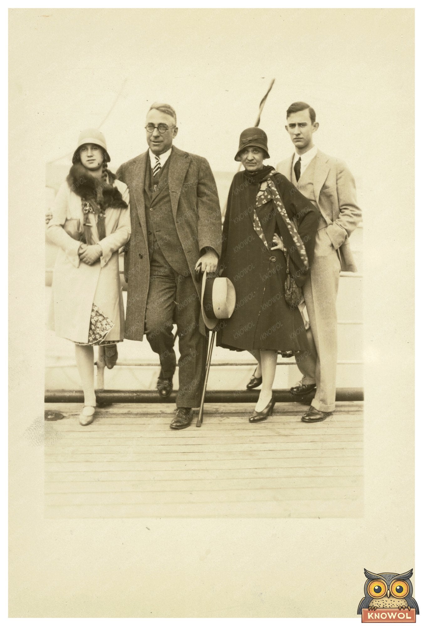 Erskine Family Portrait: A Glimpse of 1930s Academia