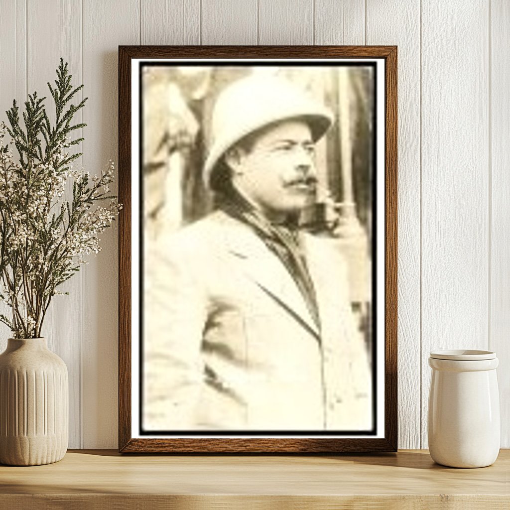 Iconic Portrait of General Francisco Villa, 1910-1923