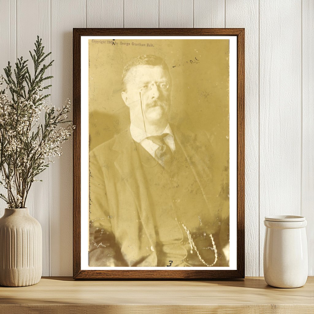 Reflective Portrait of President Theodore Roosevelt, 1902