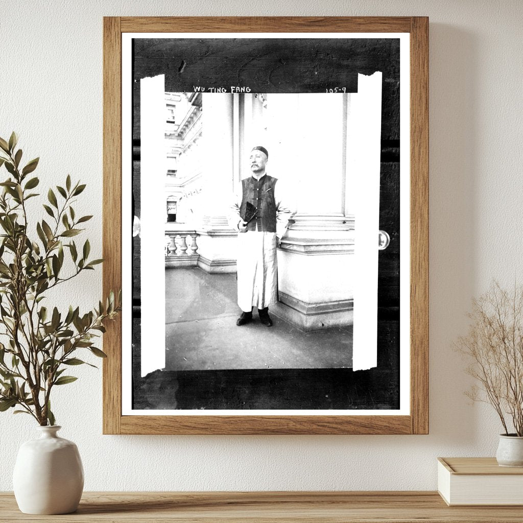 Elegant Portrait of Chinese Diplomat in New York