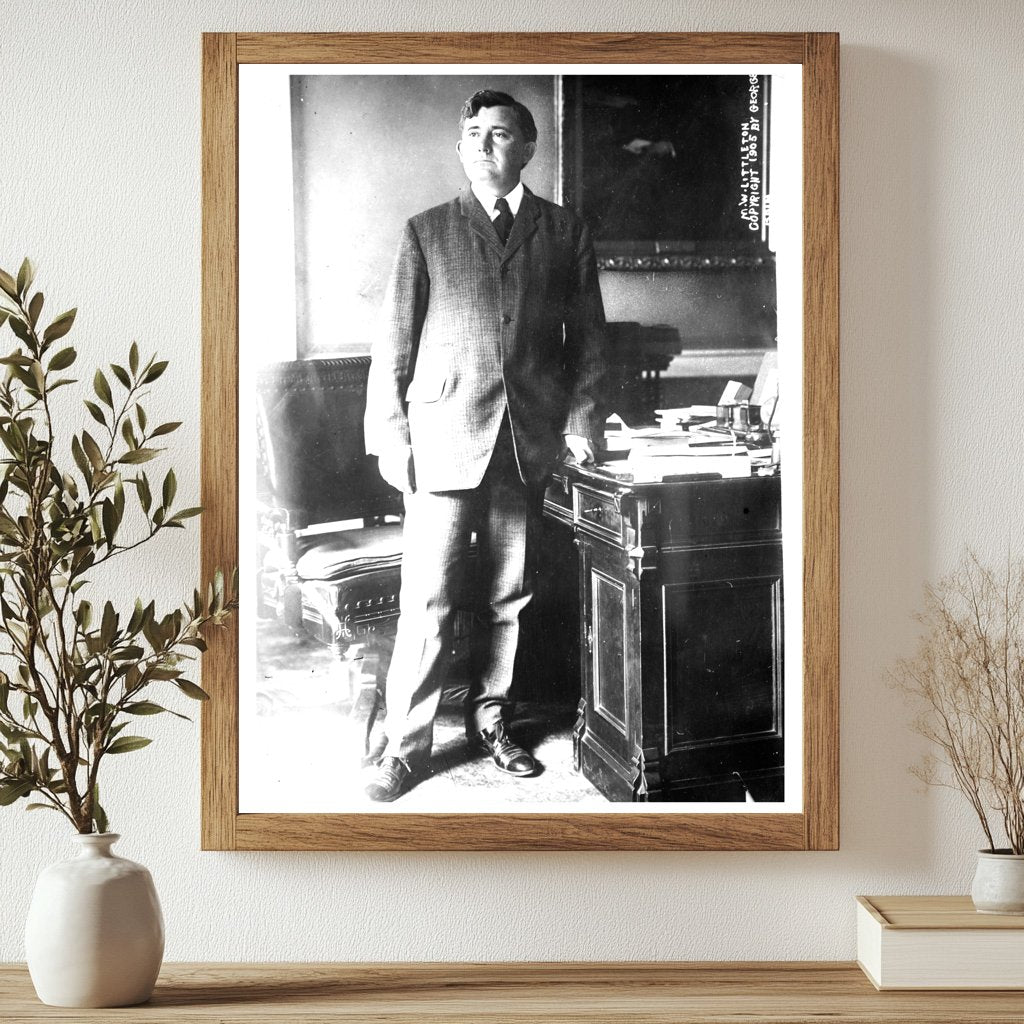 1905 Portrait of M.W. Littleton at His Desk