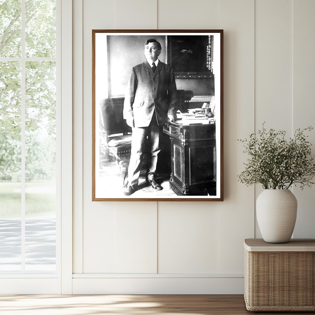 1905 Portrait of M.W. Littleton at His Desk