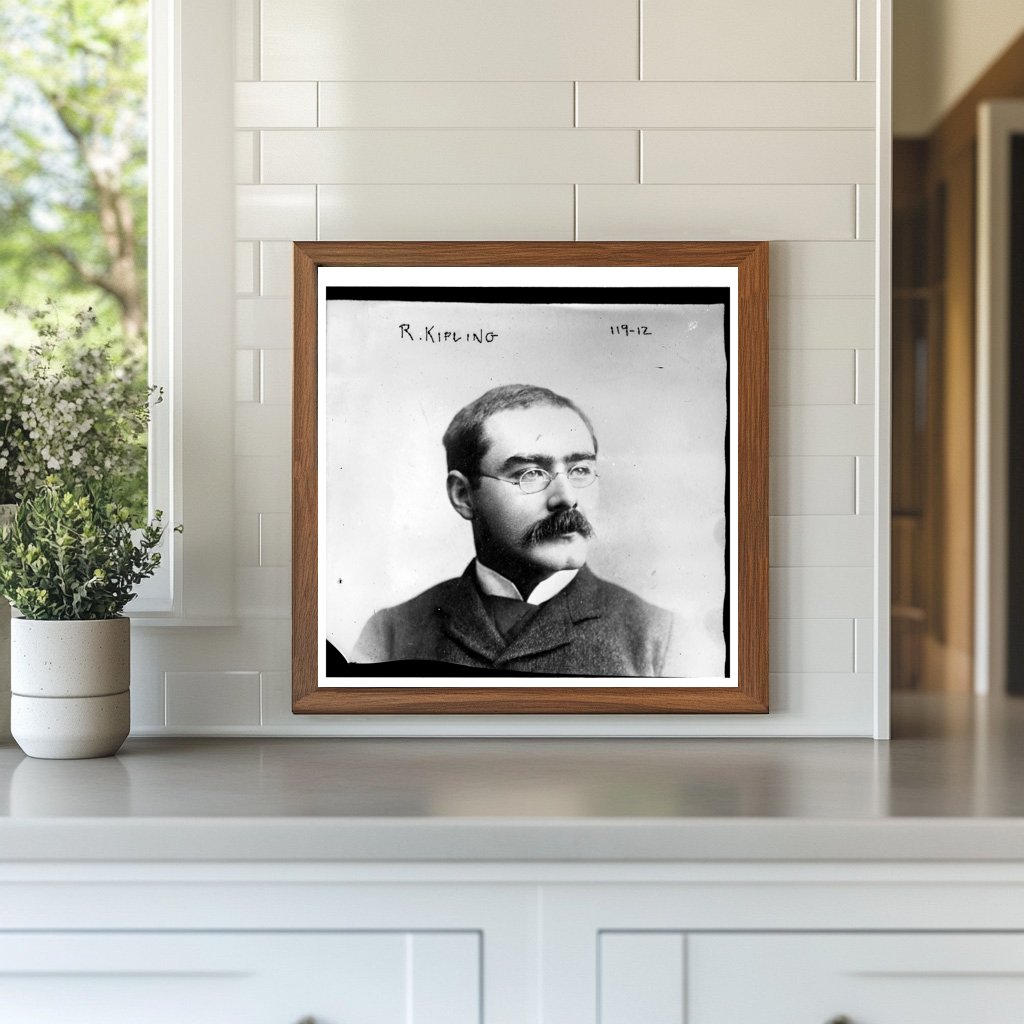 Classic Portrait Bust of a Literary Icon