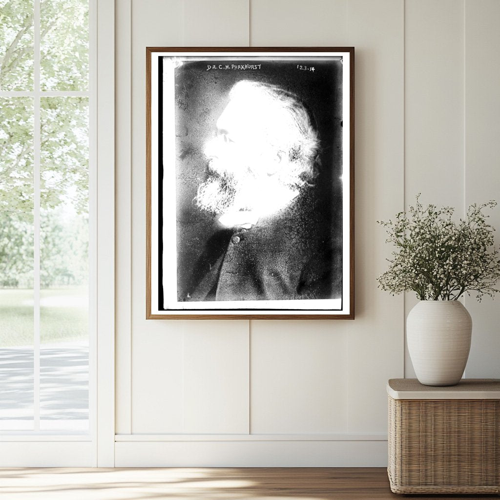 Influential Social Reformer: Dr. Parkhurst Portrait