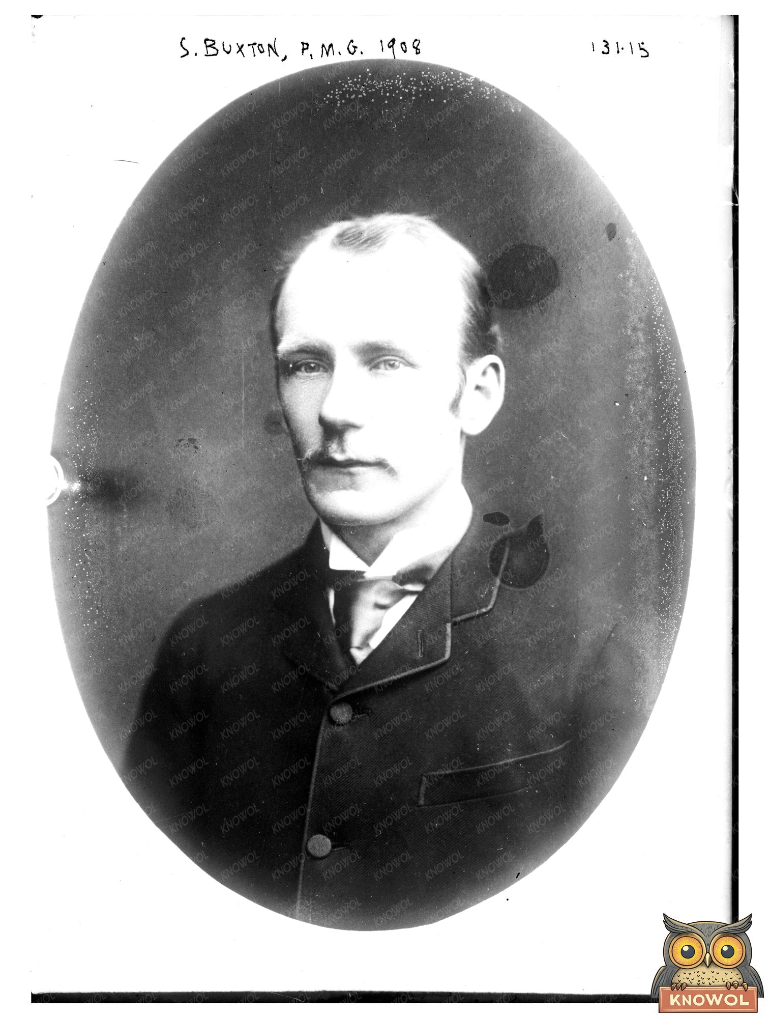 1908 Cameo Portrait of U.S. Postmaster General