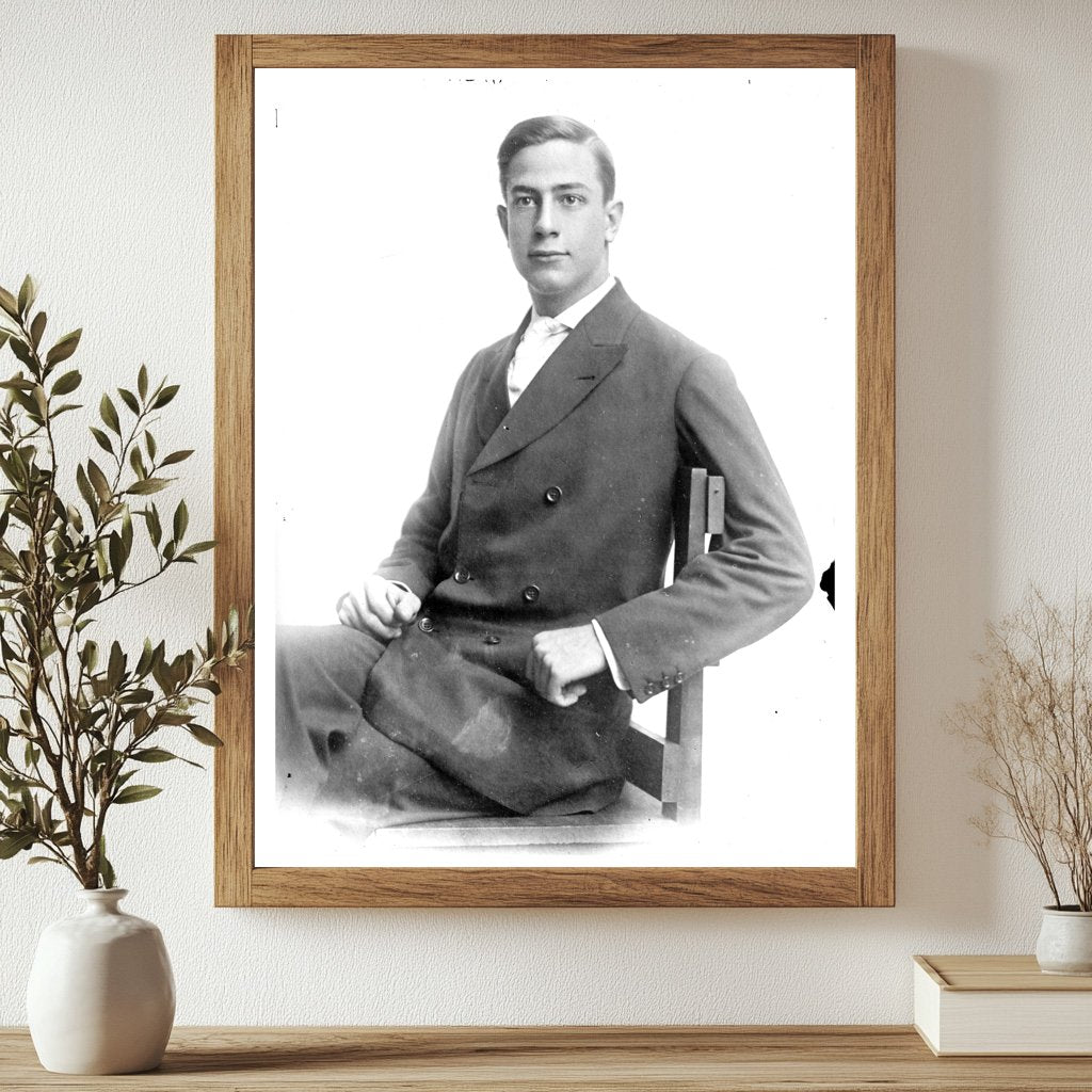 Portrait of W.J. Bryan, Jr. Reflecting on History
