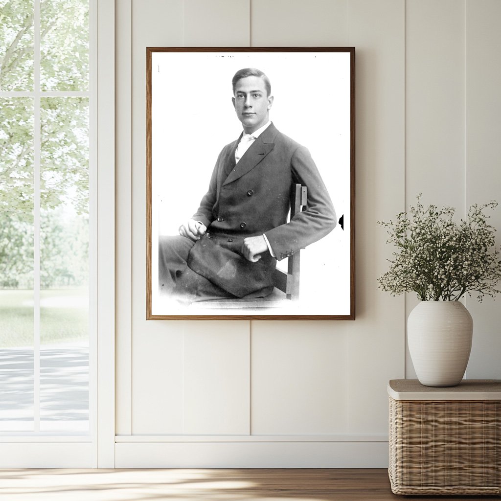 Portrait of W.J. Bryan, Jr. Reflecting on History