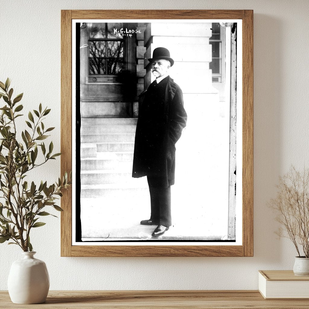 Vintage Portrait of a Renowned American Politician